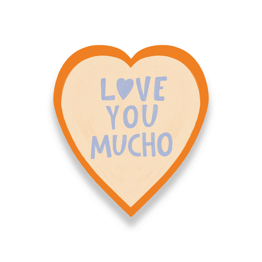 I Love You Mucho - Vinyl Sticker