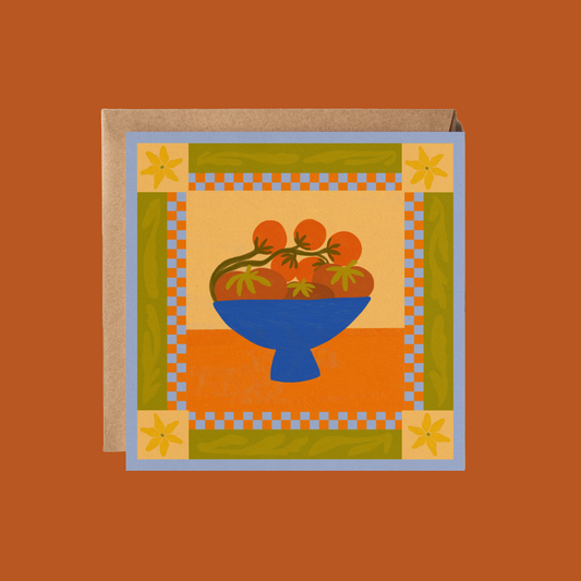 TOMATS - Greeting Card