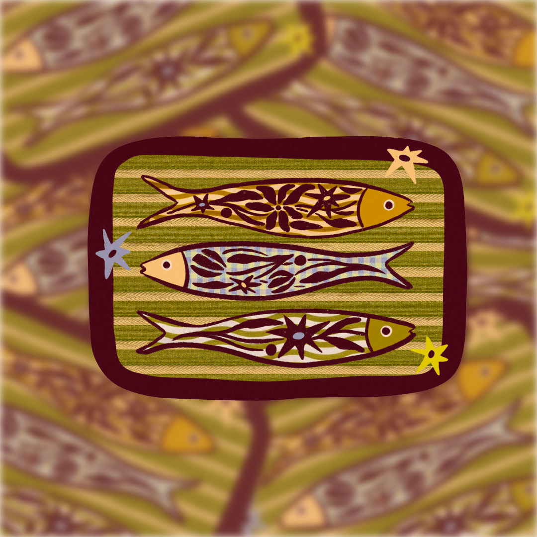 Sardines - Vinyl Sticker