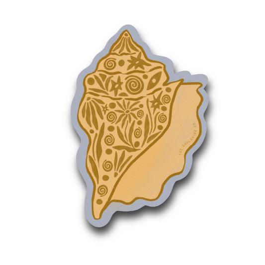 SoulShine Conch Shell - Vinyl Sticker