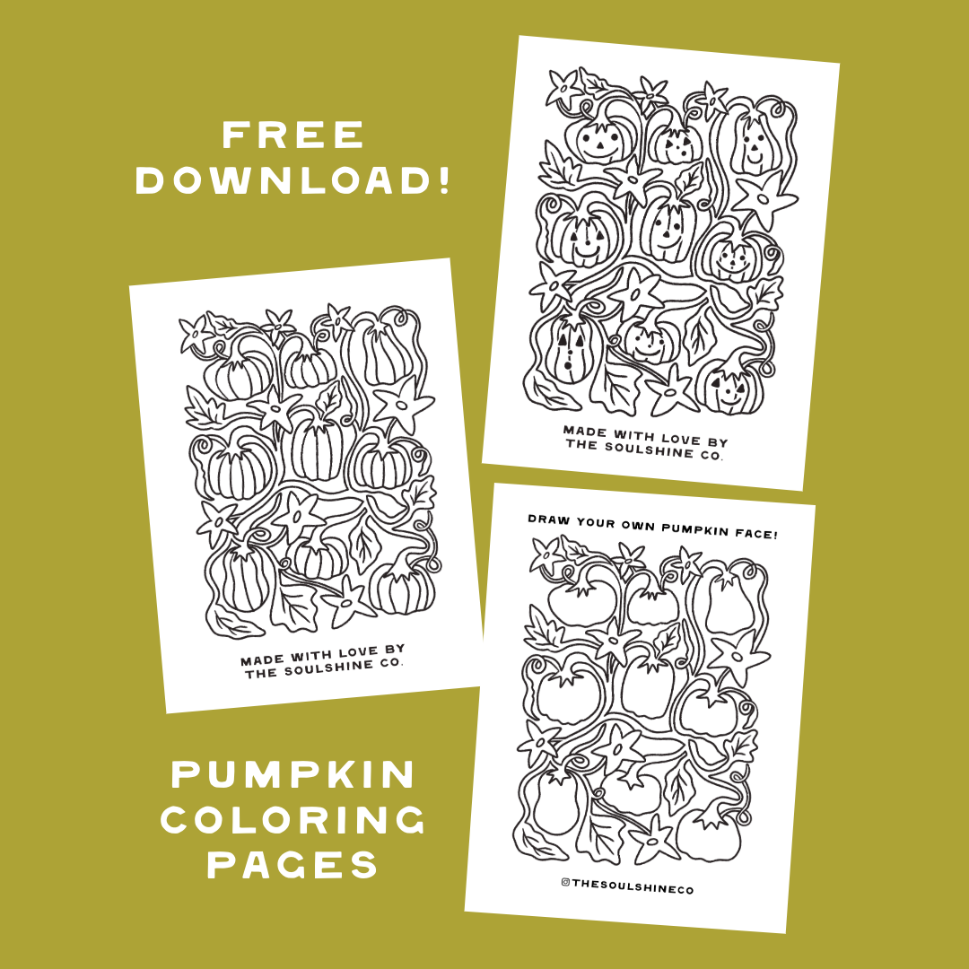 Pumpkin Coloring Pages — FREE Download!