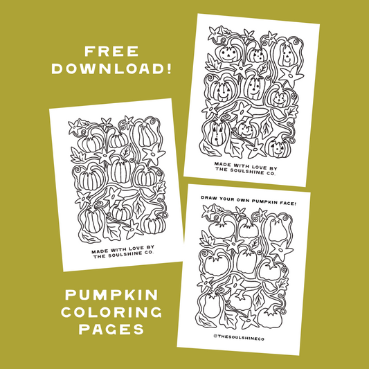 Pumpkin Coloring Pages — FREE Download!