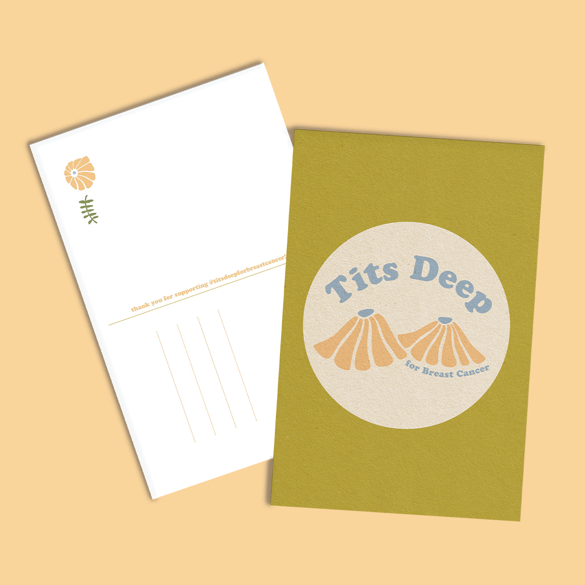 Tits Deep x SoulShine Post Cards - Pack of 5