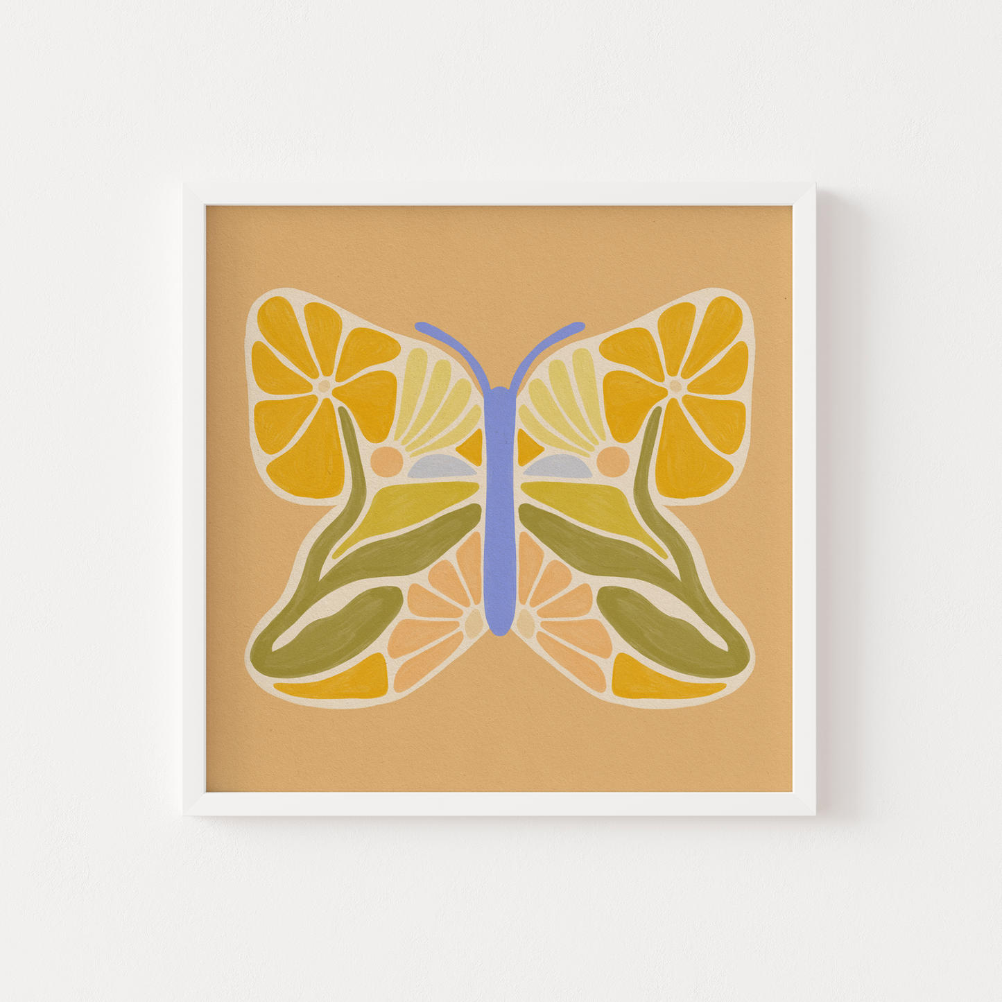 Floral Butterfly - Print