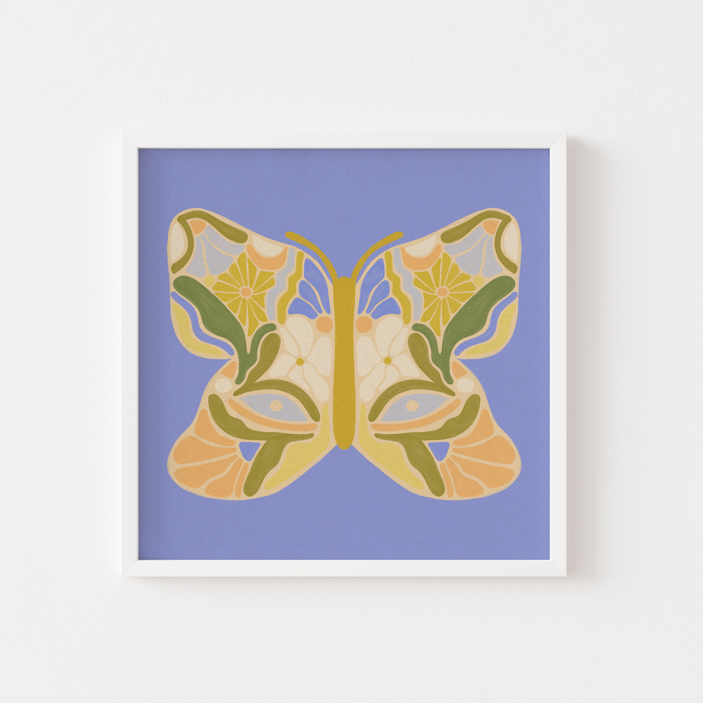 Floral Butterfly - Print