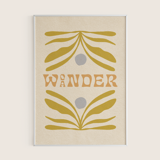 Wonder/Wander - Print