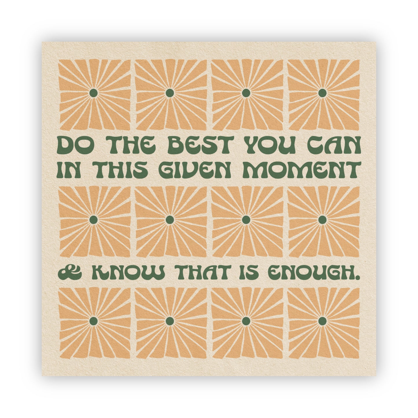 Do The Best You Can - Vinyl Sticker