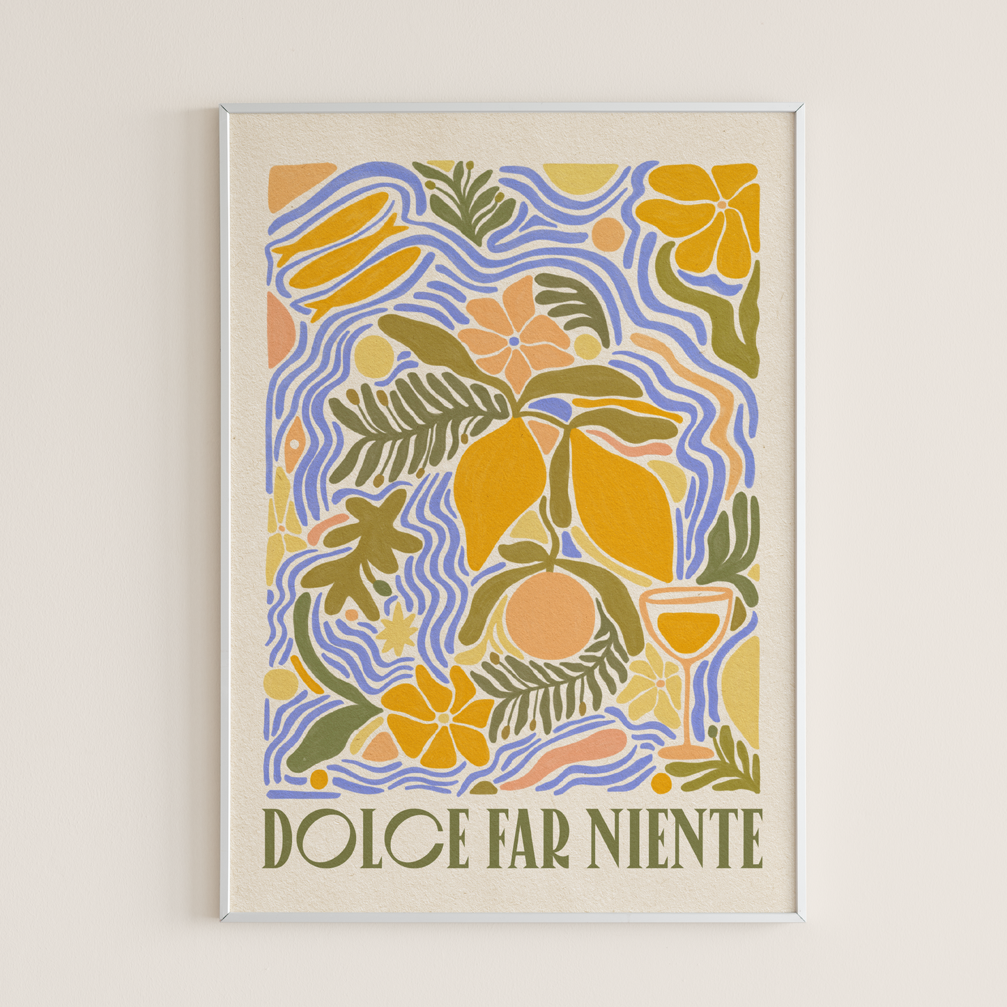 Dolce Far Niente; The Sweetness Of Doing Nothing - Art Print