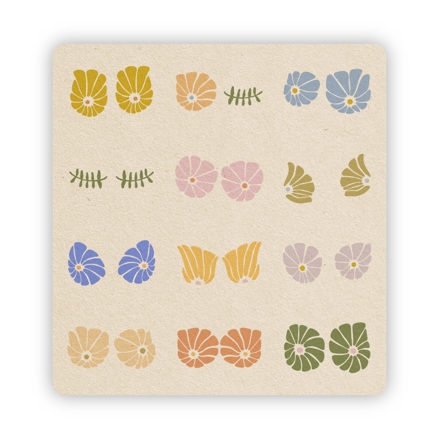 Flower Tatas - Vinyl Sticker